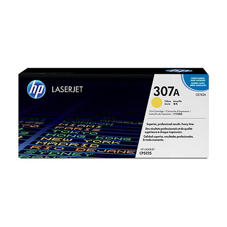 CE742A HP LASER CP 5225/N/D Toner AMARILLO nº307A 7.300 PAGINAS