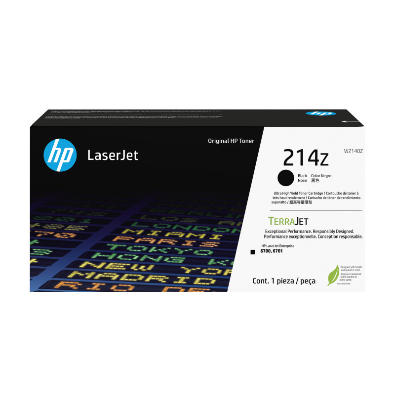W2140Z HP Toner laserJet 214Z negro Alta extra ultra