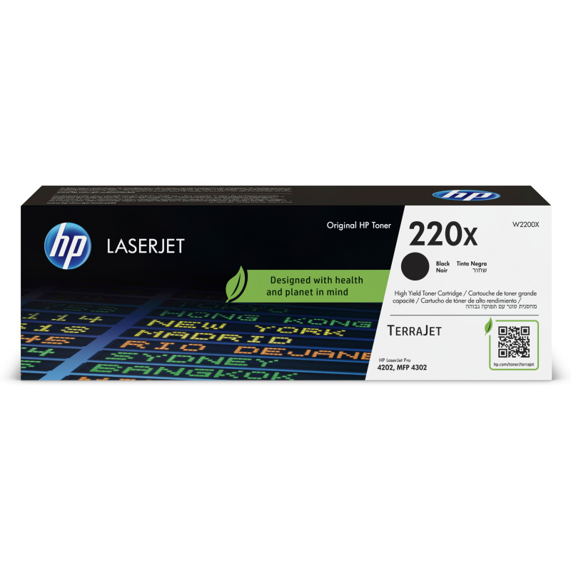 W2200X HP Toner laserJet 220X negro alta