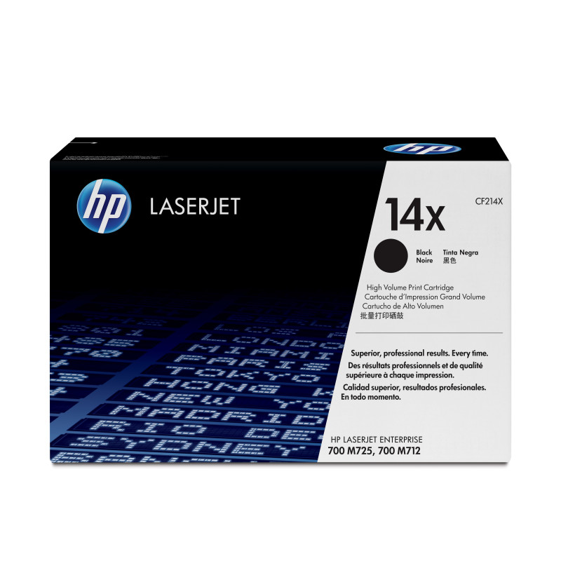 CF214X HP LaserJet Interprise 700MFP/M725 Toner Negro nº14X