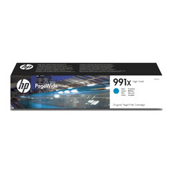 M0J90AE HP PageWide Pro 750/772/777 Cartucho 991X de alta capacidad cian