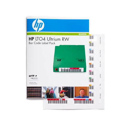 Q2009A HP ETIQUETA LTO ULTRIUM 4