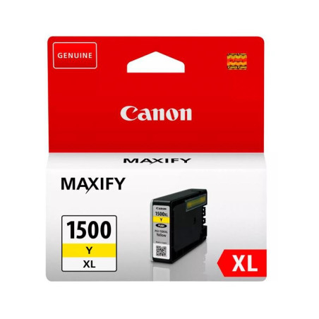 CARTUCHO ORIGINAL (PGI1500XLY/9195B001) PARA IMPRESORAS CANON - 1.020pag - Amarillo C08CA0072