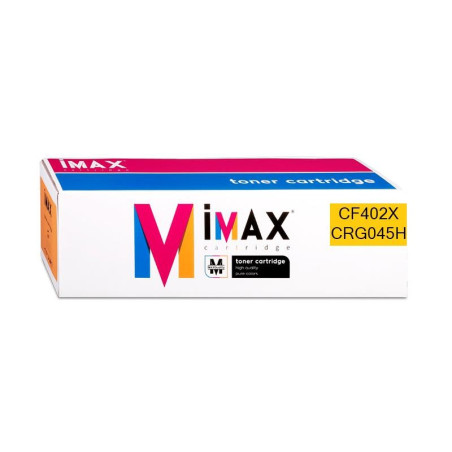 TONER IMAX® (CF402X// CRG045H) PARA IMPRESORAS CA - 2.300pag - Amarillo C01CA0009