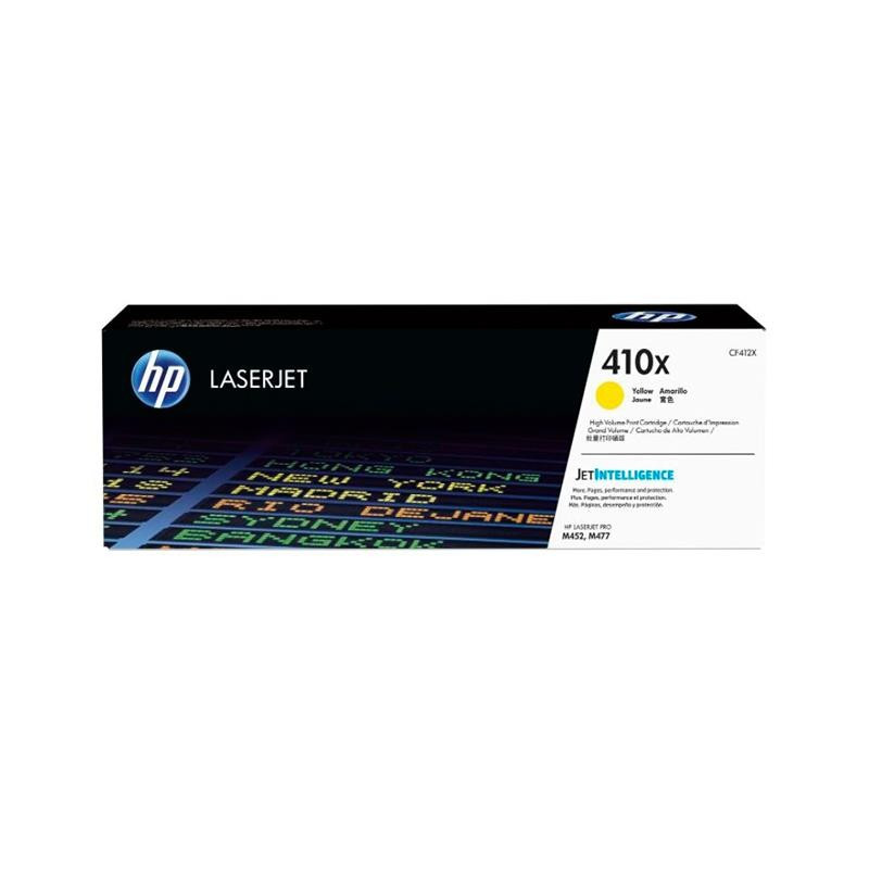 TONER ORIGINAL (CF412X Nº410X) PARA IMPRESORAS HP - 5.000pag - Amarillo C03HP0098