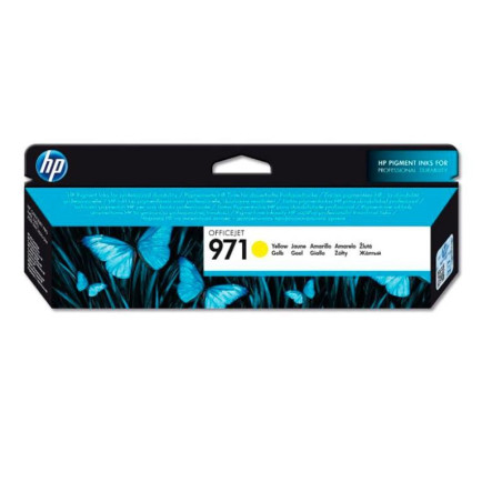 CARTUCHO ORIGINAL (CN624AE Nº971) PARA IMPRESORAS HP - 2.500pag - Amarillo C08HP0181