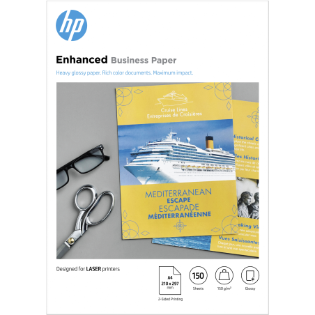 CG965A HP Papel LASER Glossy Professional A4 150gr 150Hojas