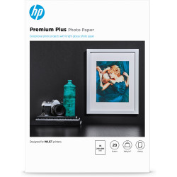 CR672A HP Papel  fotgrafico brillante 20 A4 300gr.