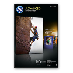 Q8691A HP Papel fotografico satinado avanzado 250g/m2