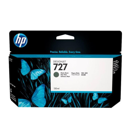 CARTUCHO ORIGINAL (B3P22A Nº727) PARA IMPRESORAS HP - 130ml - Negro Mate C08HP0221