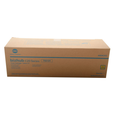 A0DK253 KONICA MINOLTA BIZHUB C20P Toner Amarillo TN318Y
