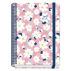 52037 DOHE AGENDA ESCOLAR PRIME A5 ESPIRAL SV CAMOMILLE 2025-2026