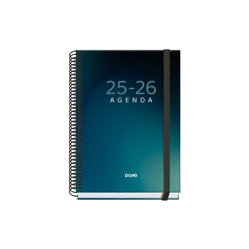 52046 DOHE AGENDA ESCOLAR PRIME A5 ESPIRAL DP BOREAL 2025-2026