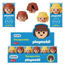 79725 DOHE SACAPUNTAS PLAYMOBIL SURTIDO EXPOSITOR 24 UD