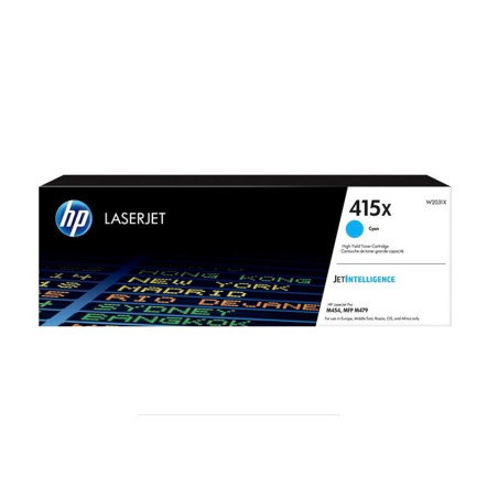 TONER ORIGINAL (W2031X Nº415X) PARA IMPRESORAS HP - 6.000pag - Cyan C03HP0140