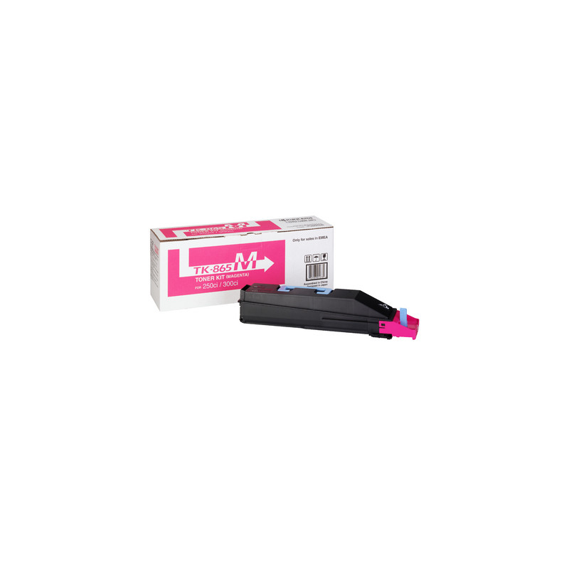 1T02JZBEU0 KYOCERA TONER COPIADORA TASKALFA 250CI/300CI MAGENTA TK865M 12.000 PAGINAS