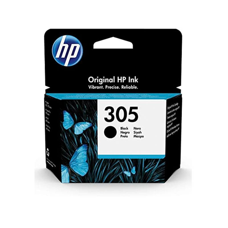 CARTUCHO ORIGINAL (3YM61AE Nº305 BK) PARA IMPRESORAS HP - 120pag - Negro C08HP0198