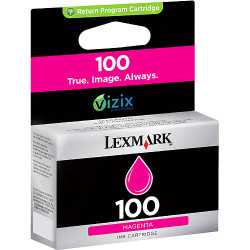14N1070E LEXMARK S/305/405/505/605 PRO/205/705/805/905 Cartucho de tinta Magenta Retornable nº100XL