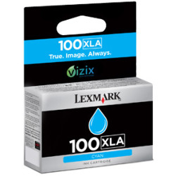 14N1093 LEXMARK CARTUCHO INYECCION TINTA CIAN Nº100 XLA VIZIX