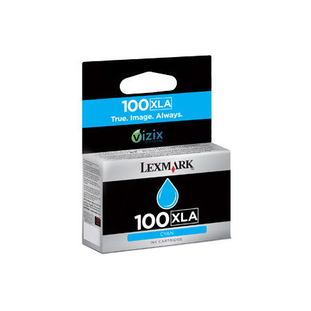 14N1093 LEXMARK CARTUCHO INYECCION TINTA CIAN Nº100 XLA VIZIX