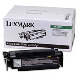 12A4715 LEXMARK Unidad de Impresion X-422 ALTO RENDIMIENTO RETORNABLE