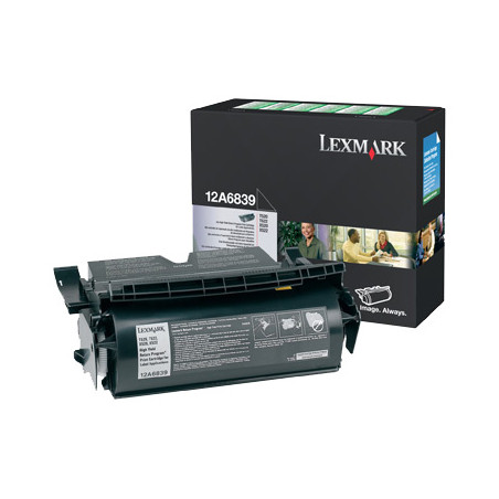 12A6839 LEXMARK Toner OPTRA T-52X Unidad Completa  Prebate Etiquetas