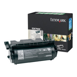 12A7468 LEXMARK Toner T-630/T-632/T-634 Alto Rendimiento Retornable ETIQUETAS