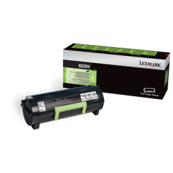 60F2H00/60F2H0E Lexmark 602H Cartucho de toner Alto Rendimiento Retornable (10K)