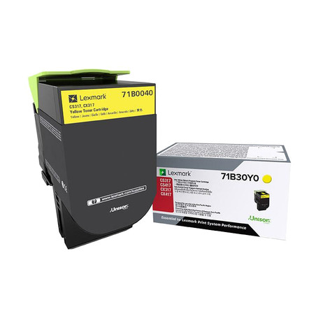 71B0040 Lexmark CS/CX 317 Cartucho de toner amarillo