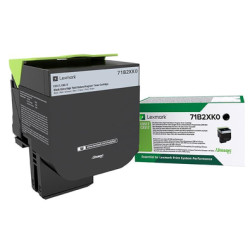 71B2XK0 Lexmark CS/CX 517 Cartucho de toner negro de Extra Alto Rendimiento Retornable