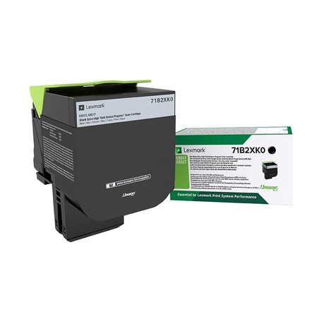 71B2XK0 Lexmark CS/CX 517 Cartucho de toner negro de Extra Alto Rendimiento Retornable