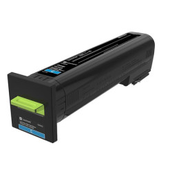 72K2XC0 Lexmark CS820 Cartucho de toner cian rendimiento extra alto Retornable