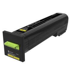 72K2XY0 Lexmark CS820 Cartucho de toner amarillo rendimiento extra alto Retornable