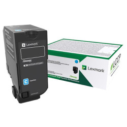 73B20C0 Lexmark CS/CX 827 Cartucho de toner cian Retornable