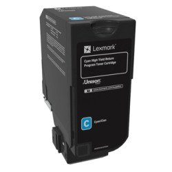 74C2HC0 LEXMARK CS725 TONER CYAN