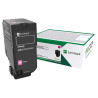 75B20M0 Lexmark Cartucho de toner magenta retornable para CS/CX 727