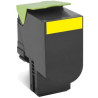80C2HY0 LEXMARK CX/410DE/410DTE Toner Amarillo(802H)