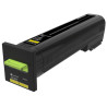 82K0H40 Lexmark CX820 Cartucho de toner amarillo alto rendimiento