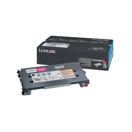 C500H2MG LEXMARK C-500/X500/X502 Toner Magenta Alto Rendimiento