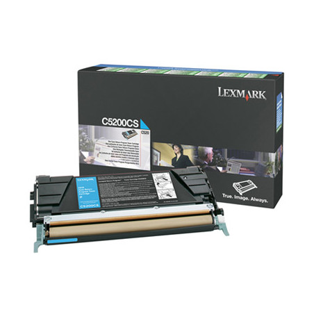 C5200CS LEXMARK Toner C-530 Retornable cian