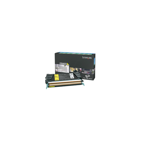 C5340YX LEXMARK Toner C-534 Retornable Amarillo extra alto rendimiento