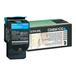 C540A1CG LEXMARK C540/543/544 Toner Cian Retornable 1k
