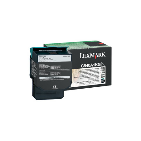 C540A1KG LEXMARK C540/543/544 Toner Negro Retornable 1k