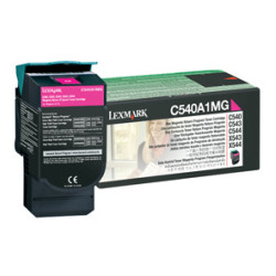 C540A1MG LEXMARK C540/543/544 Toner Magenta Retornable 1k