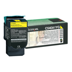 C540A1YG LEXMARK C540/543/544 Toner Amarillo Retornable 1K