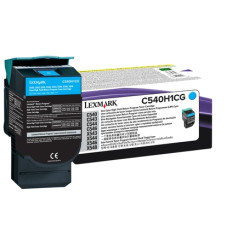C540H1CG LEXMARK C540/543/544 Toner Cian Retornable Alto rendimiento