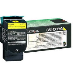 C544X1YG LEXMARK C544/X544 Toner Amarillo Extra Alto Rendimiento Retornable