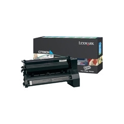C7700CH LEXMARK C-770/772 Cartucho Cian Alto Rendimiento Retornable