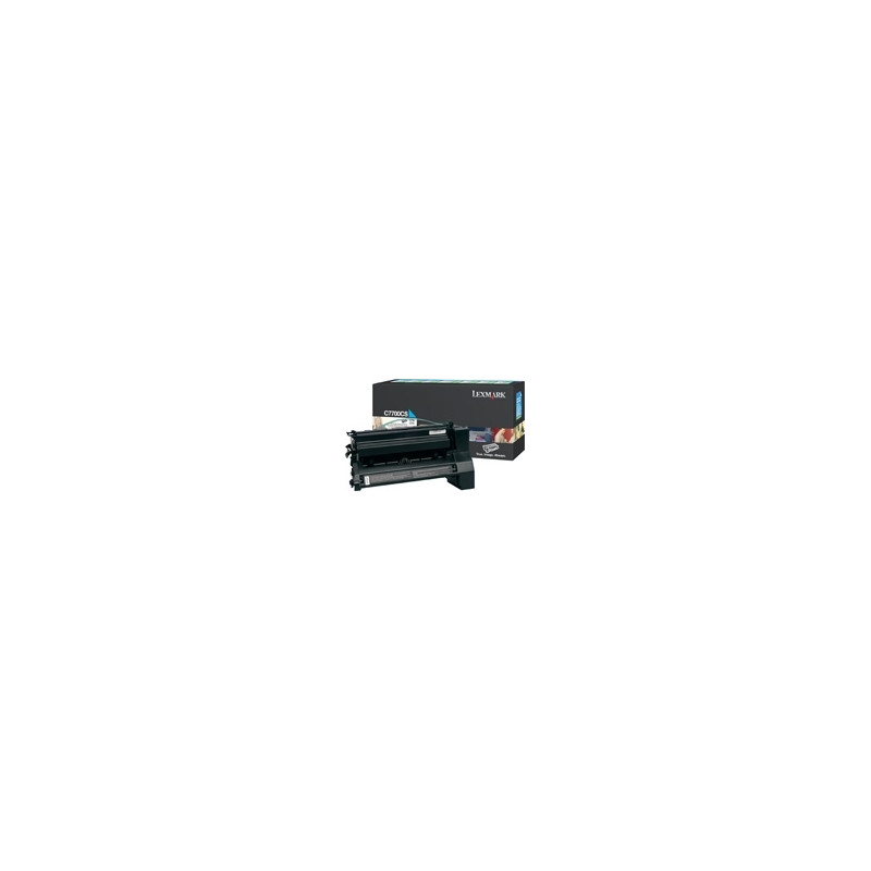 C7700CS LEXMARK C-770/772 Cartucho Cian Retornable