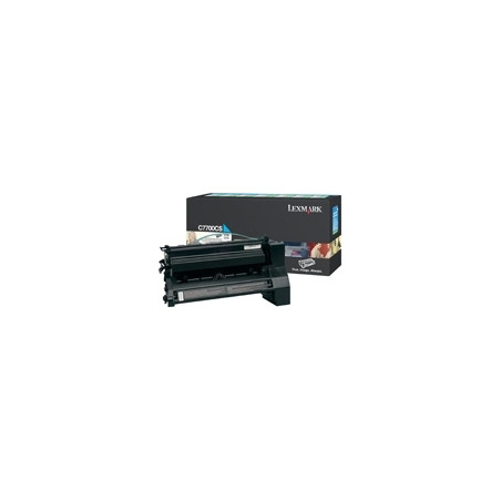 C7700CS LEXMARK C-770/772 Cartucho Cian Retornable